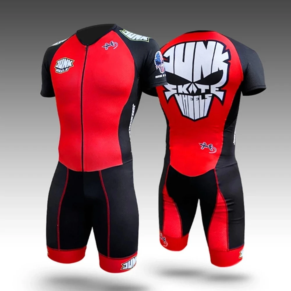 Cycling Gear Brands - ชุดสกีท์สกีนส์สูทสำหรับเล่นจักรยานไตรกีฬา ยี่ห้อ Junk Skates รุ่น Heren